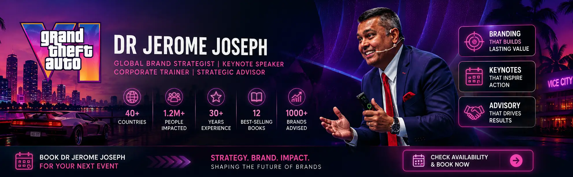 Book Dr Jerome Joseph
